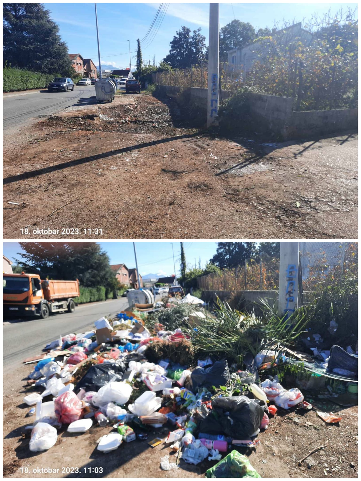 Ekipe Čistoće su prethodna dva dana očistile na desetine lokacija na kojima je otpad nepropisno odlagan